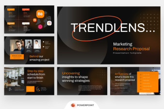 Marketing Research Proposal PowerPoint Template